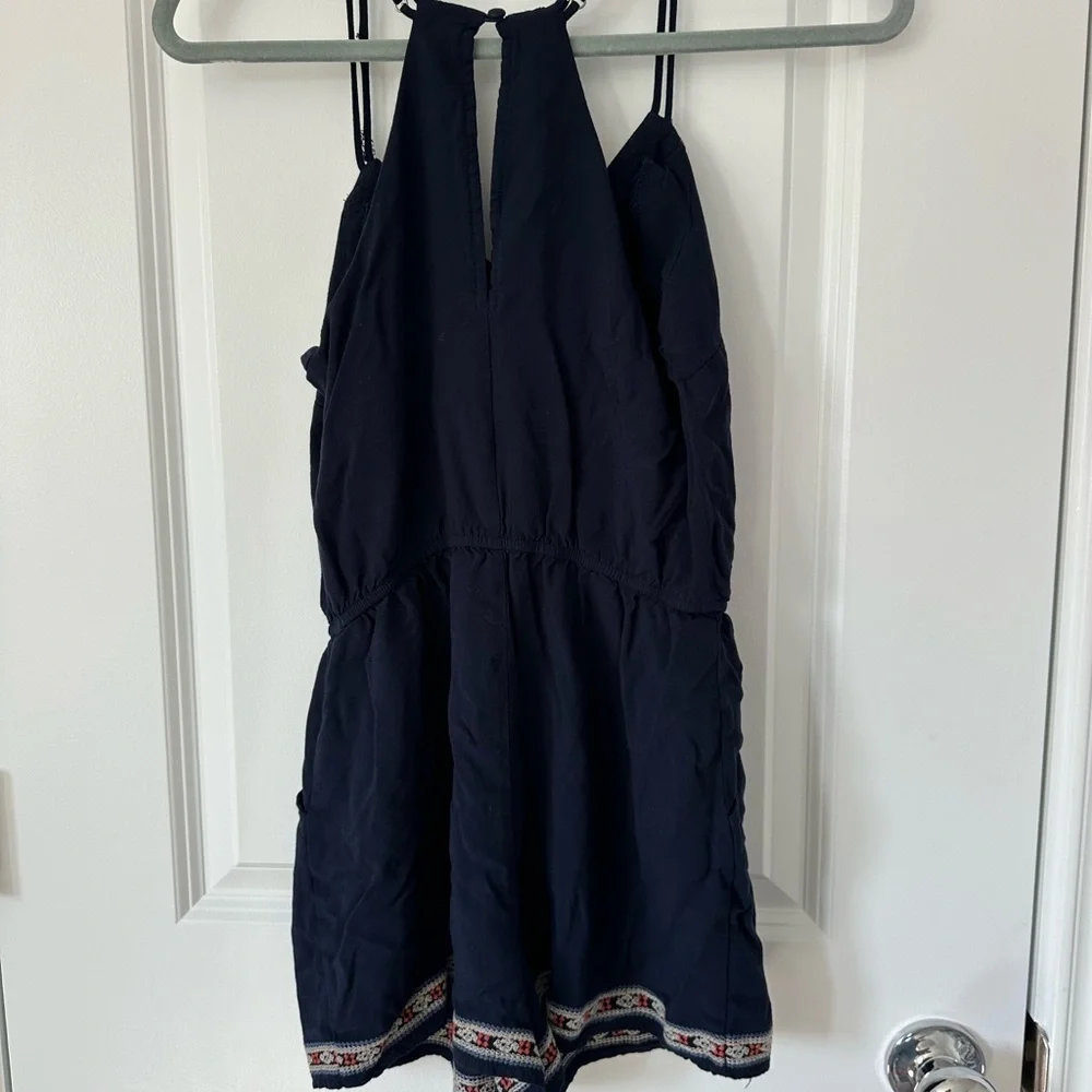 BE COOL Embroidered Shorts Romper